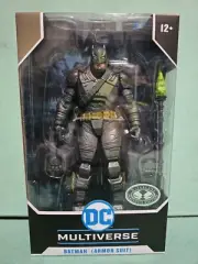 McFarlane DC Multiverse Batman Armor Suit Platinum Edition Chase Superman 2024