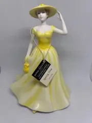 Royal Doulton Springtime Decorative Collectible Retro Style Figurine