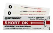 Propper OK Sterilization Indicator Strips Steam 4 Inch 50/Box MPN: 26410100