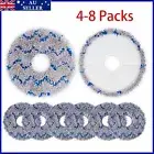 4-8PCS Mop Pad for ECOVACS DEEBOT T30 PRO/MAX,T20 OMNI/T20S PRO,X2 OMNI,X1 TURBO