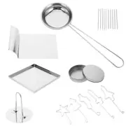 Sweet Cake Mold Christmas Moomcake Tools Baking Cookie Kit with Needle