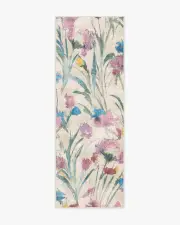 75' x 215' | Machine Washable Runner Rug | Kid & Pet Friendly | Indoor Rug | Abeline Multicolour Rug | Ruggable