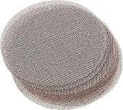 MUCKLILY 10pcs 5 Mesh Sandpaper Liquid Detail Fine Grit Sandpaper Vent Sandpaper Fine Sandpaper Hardwood Radial Sandpaper for Electric Sander Tape Car Gator Corundum