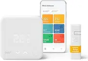 tado° Wired Smart Thermostat Starter Kit V3+ – Intelligent Heating Control, Easy DIY Installation, Designed in Germany, Compatible with Alexa, Siri & Google Assistant
