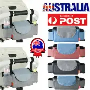 Baby Stroller Storage Bag Mummy Pram Organiser Caddy Pushchair Bottle Holder VP