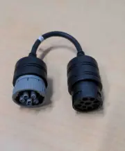 GARMIN ELOG COMPLIANT ELD DATA LOGGER CABLE PLUG WIRE ONLY 010-01876-00 BLACK