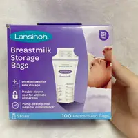 在飛比找蝦皮購物優惠-(全新)美國購入 母乳袋 Lansinoh 蘭思諾 集乳袋 