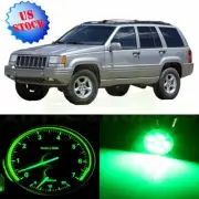 For 1993-1998 Jeep Grand Cherokee LED Set Green Instrument Cluster Panel Lights (for: Jeep)
