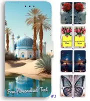 Personalised Text Wallet Phone Cover For Nokia 2.3 5.3 G10 21 50 C31 C01+ X XR21