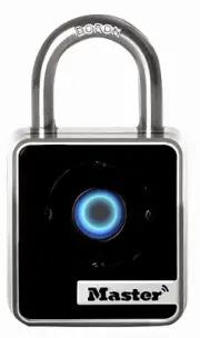 Bluetooth Smart Padlock Bluetooth Smart Padlock, 1-29/32" Body Width, 9/32" Sh