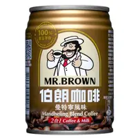 在飛比找屈臣氏網路商店優惠-MR.BROWN 伯朗 伯朗咖啡曼特寧風味(二合一)240m