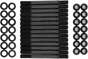 Lanliuhui Store Cylinder Head Stud Kit 201-4302 Compatible With B*W E36 325i 2.5L 6 Cyl M50 3.0L S50US 3.2L S52US Inline 6 201-4302 Head Stud Set