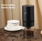 Electric Coffee Grinder Automatic Beans Mill Portable Espresso Machine Maker