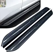 2 pcs fits for Haval Jolian 2021-2025 Side Step Running Board Nerf Bar Pedal Running Board Aluminium YaoYing Black (with Brackets)