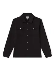[Van Heusen Youth] Junior Fit Overshirt Jacket in Black