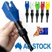 Flexible Draining Oil Snap Plastic Funnel - Spill-Free And Hand-Free DS