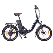 NCM Paris+ Folding E-Bike, 250W-350W, 36V 19Ah 684Wh Battery [Dark Blue 20]