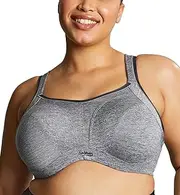 Sculptresse by Panache Women's Plus-Size Non-Padded High-Impact Underwire Sports Bra (#9441)