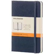 Moleskine Hard Cover Pocket Notebook Ruled Blue
