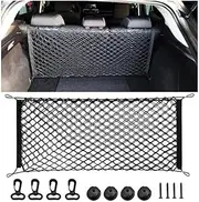BWPEXZ Compatible with Camry 30 40 50 55 70 V30 V40 V50 V70 XV20 XV30 XV40 XV50 XV70 Car Rear Cargo Box Storage Network(90x40cm)