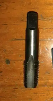 NPT 3/8" X 18 RH HSS pipe hand tap the third. TS