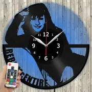 LED Clock Reba McEntire LED Light Vinyl Record Wall Clock LED Wall Clock 4801