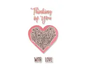 Sizzix Framelits Die Set 6PK w/3PK Stamps - With Love