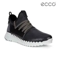 在飛比找Yahoo奇摩購物中心優惠-ECCO ZIPFLEX W 酷飛運動透氣運動休閒鞋 女鞋黑