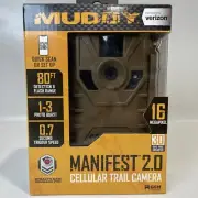 SEALED Muddy Manifest 2.0 Cellular Camera 16 Megapixel Trail Hunting Verizon