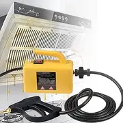High Temperature Pressurized Steam Cleaner Handheld Portable Steam Cleaning Machine Automatic Pumping for Kitchen Toilet Car Seat,Yellow-110v