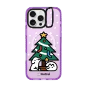 iPhone 16 Pro Max Impact Ring Stand Case MagSafe Compatible Christmas