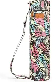 ELENTURE Full-Zip Exercise Yoga Mat Carry Bag with Multi-Functional Storage Pockets