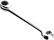 Outanaya 22mm Ratchet Wrench Spanner Double Offset Ring Spanner Sturdy Steel Home Factory Use