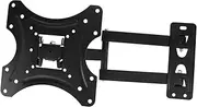 HONMEET Tv Wall Mount Bracket for Screens Versatile Monitor Holder with Sturdy Construction Space Saving Design for Living Bedroom Office Use