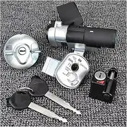 Ignition Key Switches for NPS50 for Ruckus 2003-2005/NPS50 for Ruckus 50 2006-2017 35014-GEZ-Y21/611 NPS 50 Ignition Switch Fuel Gas Cap Seat Lock Ignition Barrel Key Switch