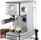KOIOS Espresso Machines, Upgraded 1200W Espresso Maker with Foaming Steam Wand,