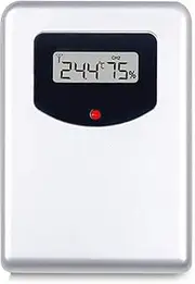 Digital Wirel Thermometer Thermo-Hygrometer Sensor 433Hz Indoor and Temperature Sensor Real-time Dectection Ideal for Weather Forecast ing Multicolor22 One Size