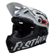 Helmet Super Dh Spherical Mips Fasthouse Black/White BELL Bike Cycle