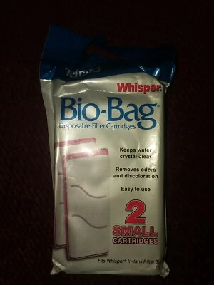 Tetra Whisper Bio-Bag Filters Small Fits Whispers Filter 3i