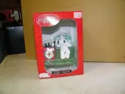 Coca-Cola Collectable Mini Clock - Polar Bear & Cubs