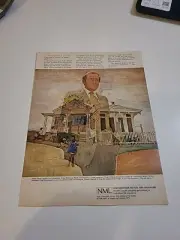 Northwestern Mutual Insurance Print Ad 1971 8x11 Vintage Great To Frame