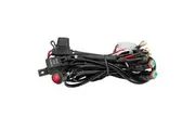 Lightfox 2 Way High Beam Wiring Harness w/ DT 2-Pin Connectors For LED Light Bar