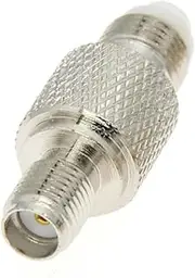 5Pcs SMA to FME Female Socket Adapter Coaxial Connector, Suitable for Antennas and Wireless Devices(SMA F to FME F)