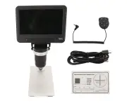 Wifi Digital Microscope 1000X Magnification 5 Inch Display Screen Usb Microscope For Electronics Repair Coin Pcb Plant