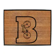 Cycling Rltw B Is For Bike - Funny Novelty Doormat Man Cave Floor mat