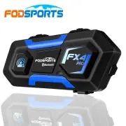 FX4 Bluetooth Motorcycle Intercom Helmet Headset Motorbike 4 Rider Communication
