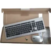 Japanese layout Silver Wireless Keyboard and Mouse kit KBRFBU71 for Lenovo