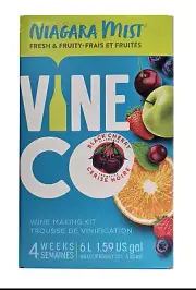 VineCo Niagara Mist Black Cherry Wine Ingredient Kit