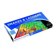 Blue Opal Snakes and Ladders Game Kids/Childrens Interactive Toy Playset 6+