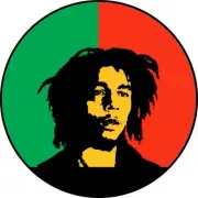 Bob Marley singer tire cover Access Any Size